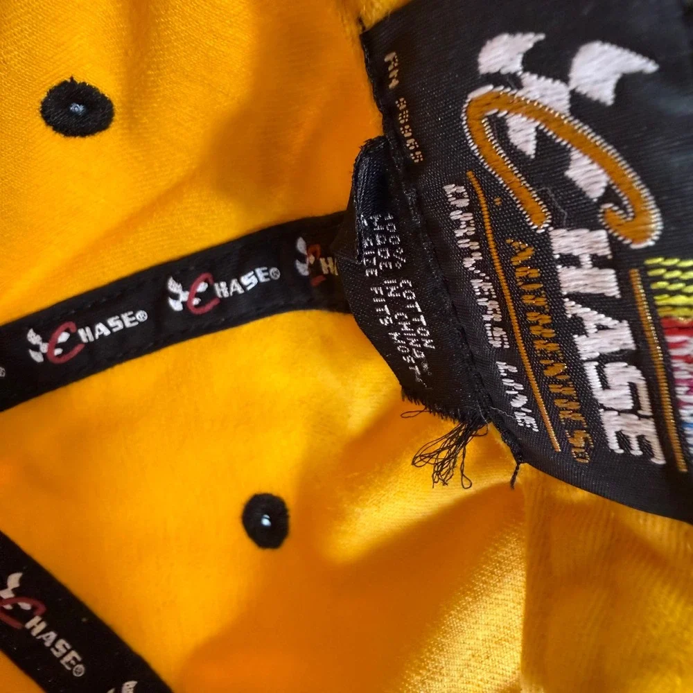 DeWalt NASCAR Racing Hat Mens OSFM Yellow Embroidered 17 Kenseth Chase Authentic